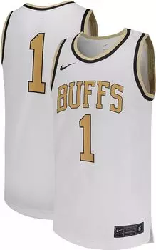 Мужская белая баскетбольная майка Nike Colorado Buffaloes #1