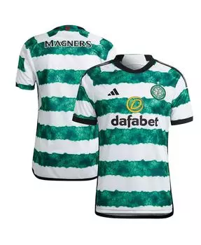 Мужская белая домашняя футболка Celtic 2023/24 реплика adidas