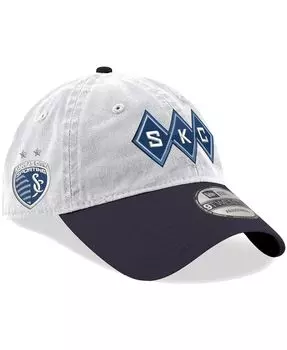 Мужская белая джерси Sporting Kansas City с крючком 9TWENTY, регулируемая кепка New Era