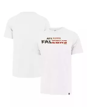 Мужская белая футболка Atlanta Falcons с надписью Franklin 47 '47 Brand, белый