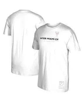 Мужская белая футболка inter miami cf Mitchell &amp; Ness, белый