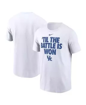 Мужская белая футболка Kentucky Wildcats Local Ultimate Chant Nike, белый