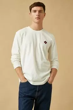 Мужская белая футболка Koton, белый