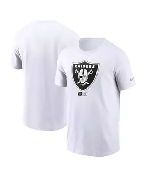 Мужская белая футболка Las Vegas Raiders Faded Essential Essential Nike, белый