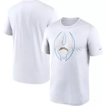 Мужская белая футболка Los Angeles Chargers Team Legend Icon Performance Nike