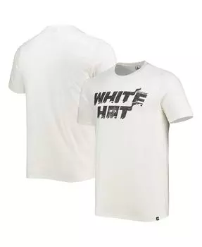 Мужская белая футболка miami heat white hot hometown regional '47 Brand, белый