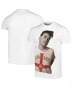 Мужская белая футболка Morrissey England Manhead Merch, белый