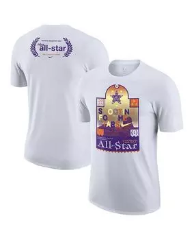 Мужская белая футболка NBA All-Star Game Courtside Max 90 2023 Nike, белый