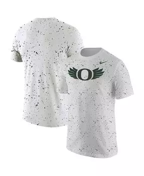 Мужская белая футболка Oregon Ducks Eggshell Nike, белый
