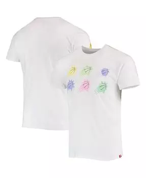 Мужская белая футболка Phoenix Suns Street Capsule Bingham Sportiqe, белый