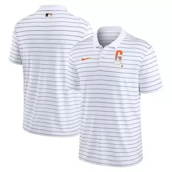 Мужская белая футболка-поло San Francisco Giants City Connect Victory Performance Nike