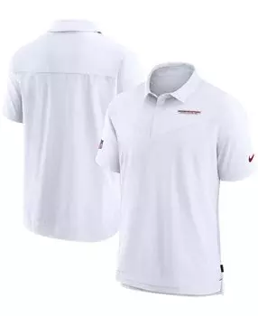 Мужская белая футболка-поло washington football team sideline uv performance Nike, белый