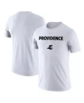 Мужская белая футболка Providence Friars On Court Bench Nike, белый
