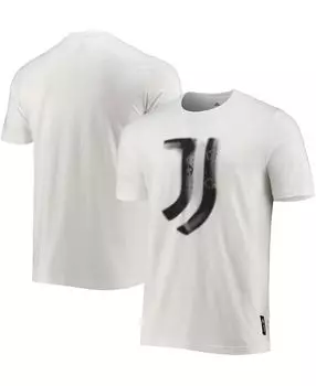 Мужская белая футболка с гербом клуба ювентус adidas, белый
