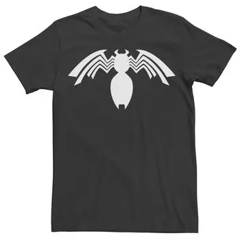 Мужская белая футболка с графическим логотипом Marvel Venom Licensed Character