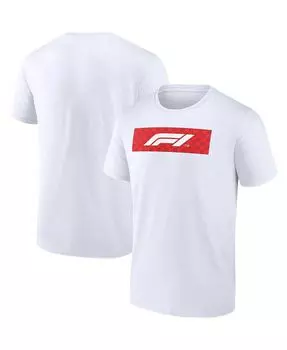 Мужская белая футболка с логотипом formula 1 primary Fanatics, белый