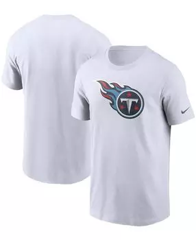 Мужская белая футболка с логотипом tennessee titans primary Nike, белый
