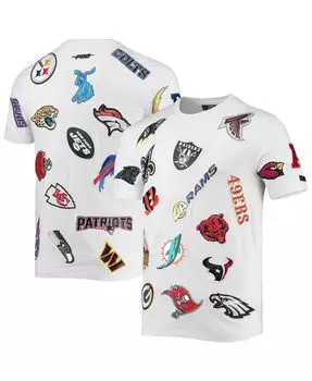 Мужская белая футболка с надписью Nfl League Pro Standard