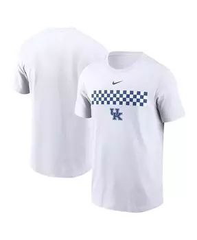 Мужская белая футболка с узором Campus Kentucky Wildcats Nike, белый