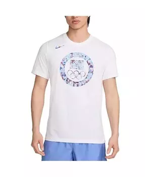 Мужская белая футболка Team USA Puck Club Nike, белый