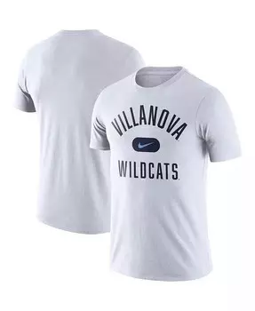 Мужская белая футболка Villanova Wildcats Team Arch Nike, белый