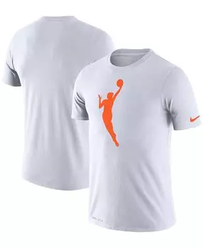 Мужская белая футболка wnba logo performance Nike, белый