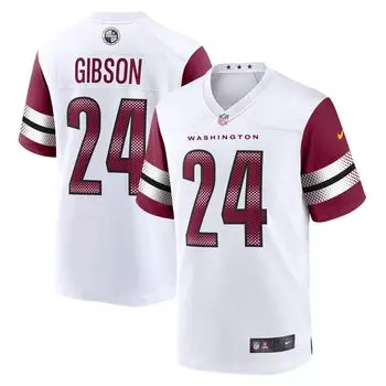 Мужская белая игровая майка Antonio Gibson Washington Commanders Nike
