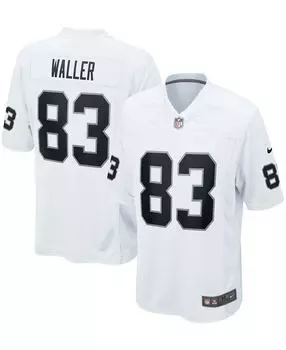 Мужская белая игровая майка Darren Waller Las Vegas Raiders Nike