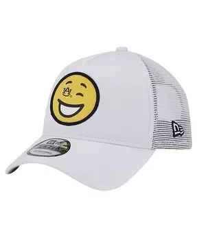 Мужская белая каштановая регулируемая шапка Tigers Wink Foam Trucker New Era, белый