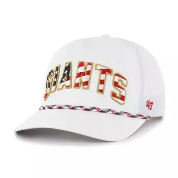 Мужская белая кепка '47 San Francisco Giants Flag Flutter Hitch Snapback