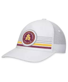 Мужская белая кепка Arizona State Sun Devils Top Trace Trucker Snapback Top of the World