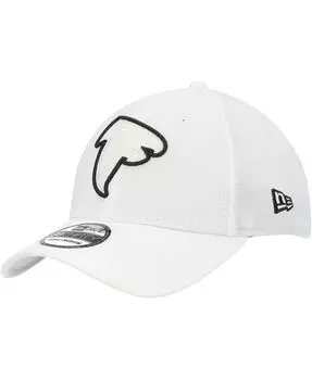 Мужская белая кепка Atlanta Falcons Team White Out 39Thirty Flex. New Era