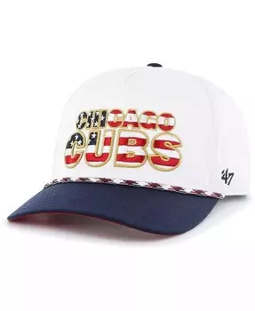 Мужская белая кепка Chicago Cubs с надписью Hitch Snapback '47 Brand, белый