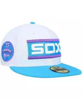 Мужская белая кепка Chicago White Sox Comiskey Park 75th Anniversary Vice 59FIFTY New Era