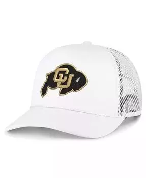 Мужская белая кепка Colorado Buffaloes из пенопласта с сеткой спереди Trucker Snapback '47 Brand, белый