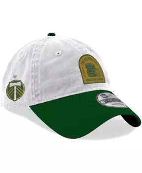 Мужская белая кепка из джерси Portland Timbers с крючками 9TWENTY, регулируемая кепка New Era