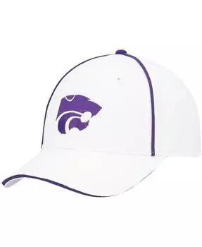 Мужская белая кепка Kansas State Wildcats Take Your Time Snapback Colosseum