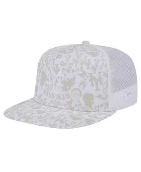 Мужская белая кепка New York Mets Logo Dunes A-Frame Trucker 9FIFTY Snapback New Era, белый