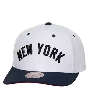Мужская белая кепка New York Yankees Cooperstown Collection Pro Crown Snapback Mitchell & Ness, белый