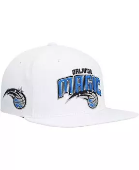 Мужская белая кепка Orlando Magic Side Core 2.0 Snapback Mitchell & Ness, белый