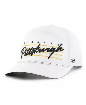 Мужская белая кепка Pittsburgh Pirates 2023 City Connect Downburst Hitch Snapback '47 Brand