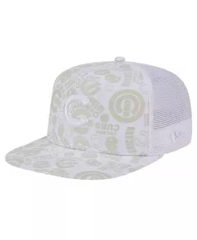 Мужская белая кепка с логотипом Chicago Cubs Dunes A-Frame Trucker 9FIFTY Snapback New Era, белый