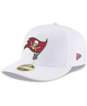 Мужская белая кепка с логотипом команды Tampa Bay Buccaneers Omaha 59FIFTY 59FIFTY New Era, белый