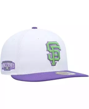 Мужская белая кепка San Francisco Giants World Series 2014 с боковой нашивкой 59FIFTY New Era, белый