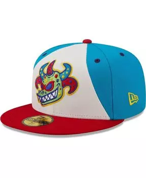 Мужская белая, красная шляпа Vejigantes de Scranton/Wilkes-Barre Copa De La Diversion 59FIFTY. New Era