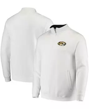 Мужская белая куртка missouri tigers tortugas logo с молнией на четверть Colosseum, белый