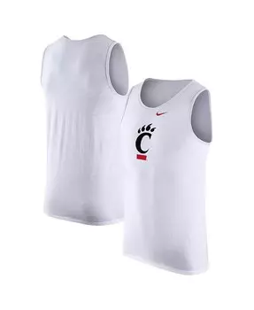 Мужская белая майка Cincinnati Bearcats Nike, белый