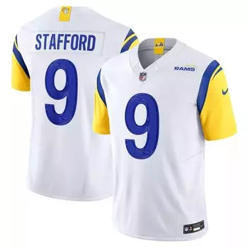 Мужская белая майка Мэтью Стаффорда Los Angeles Rams Vapor FUSE Limited Nike
