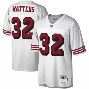 Мужская белая майка Mitchell & Ness Ricky Watters San Francisco 49ers Legacy Replica