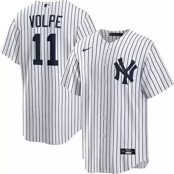 Мужская белая майка Nike New York Yankees Anthony Volpe #11